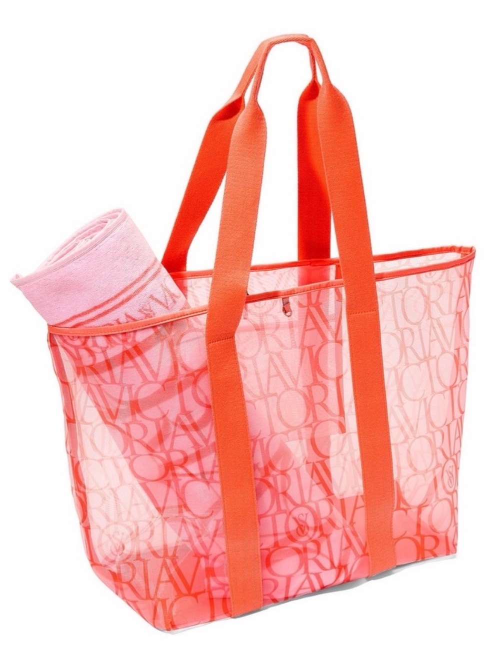 Victoria’s Secret beach tote bag & towel